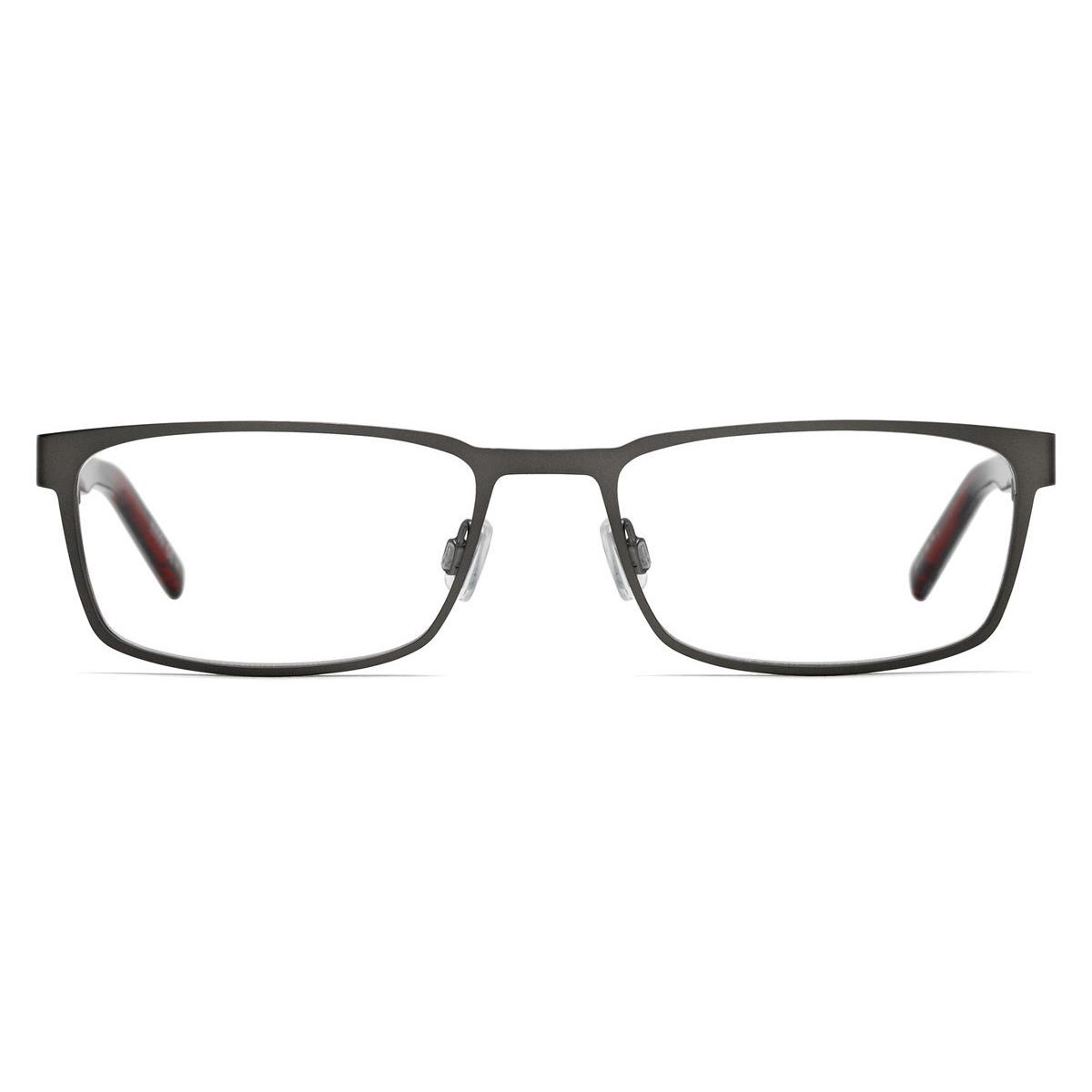 Hugo Boss 1075 Eyeglasses 0R80 Semi Matte Dark Ruthenium 56mm