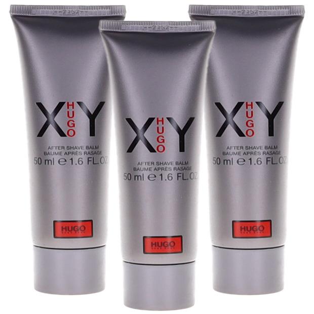 XY By Hugo Boss For Men Combo Pack: After Shave Balm 4.8oz 3x1.6oz