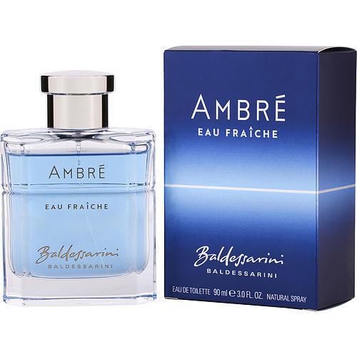 Hugo Boss Baldessarini Ambre Eau Fraiche by Baldessarini Edt Spray 3 OZ