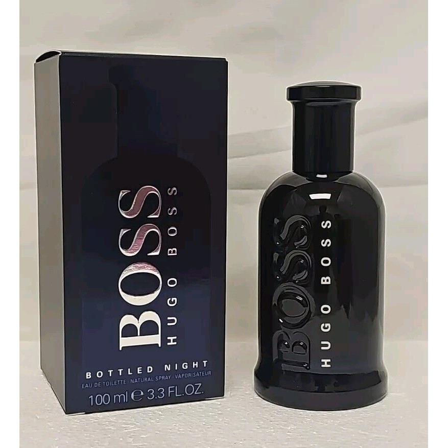 Boss Bottled Night by Hugo Boss 100ml 3.3.Oz Eau De Toilette Spray Mens