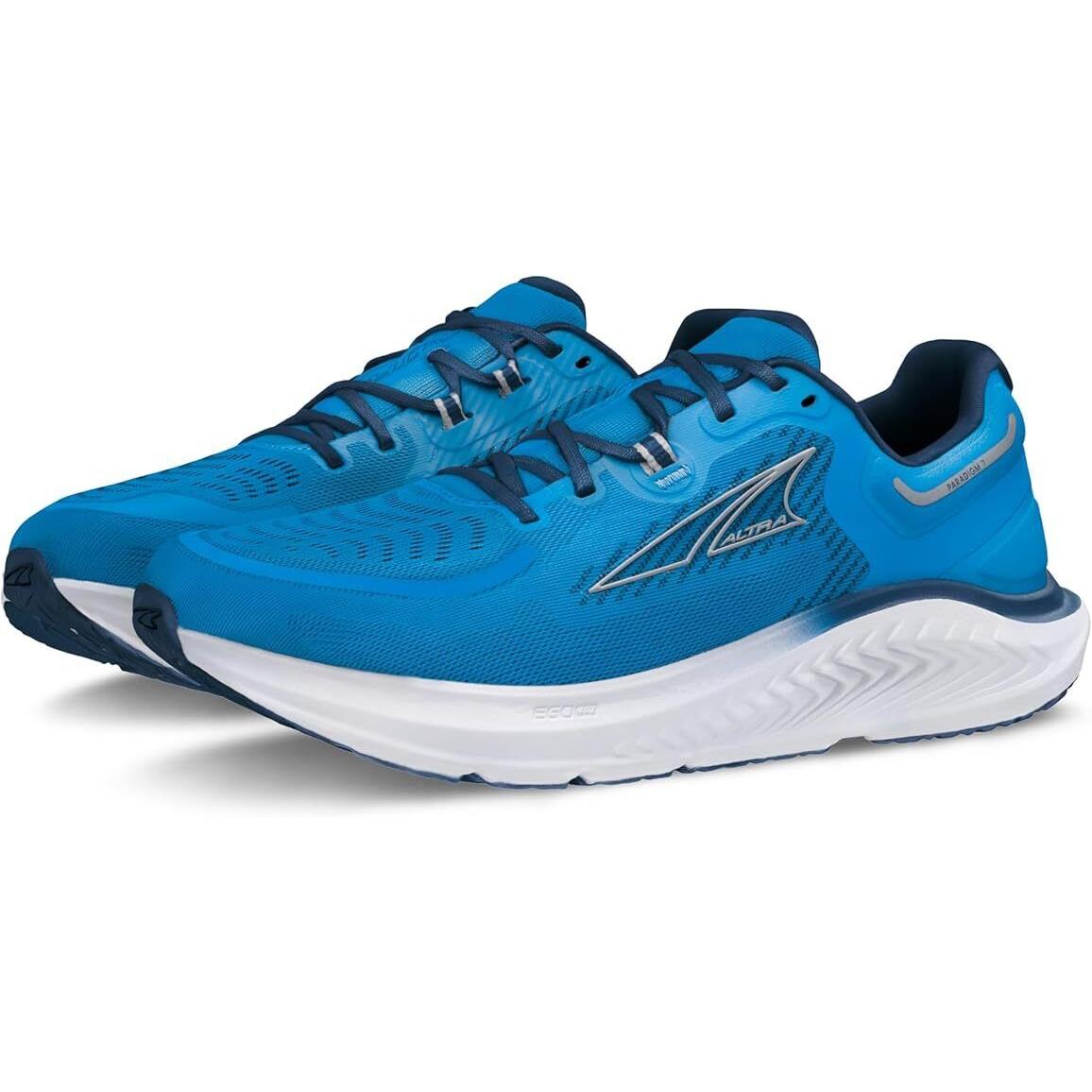 Altra Men`s Paradigm 7 Road Running Shoe Navy/light Blue