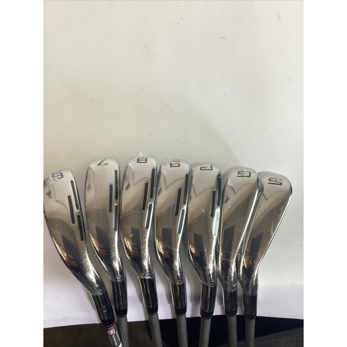 Wilson Staff Dynapwr Iron Set 6-PW SW Project X Even Flow Ladies Graphite