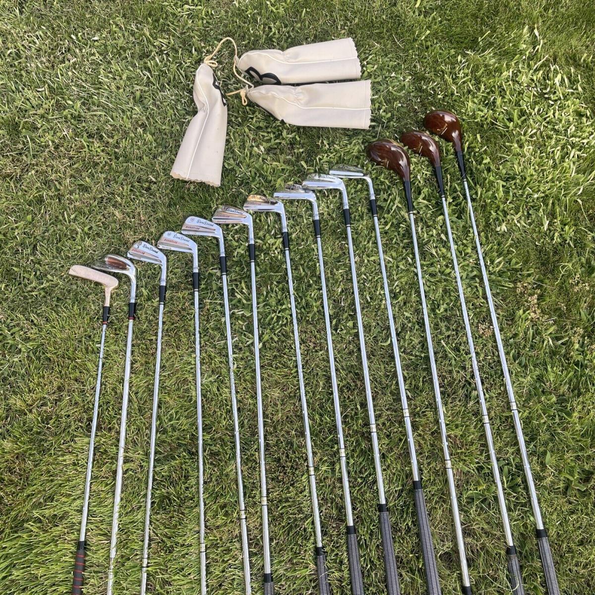 Wilson Sam Snead Blue Ridge 2-9 Iron Set SW Putter and Wood Set