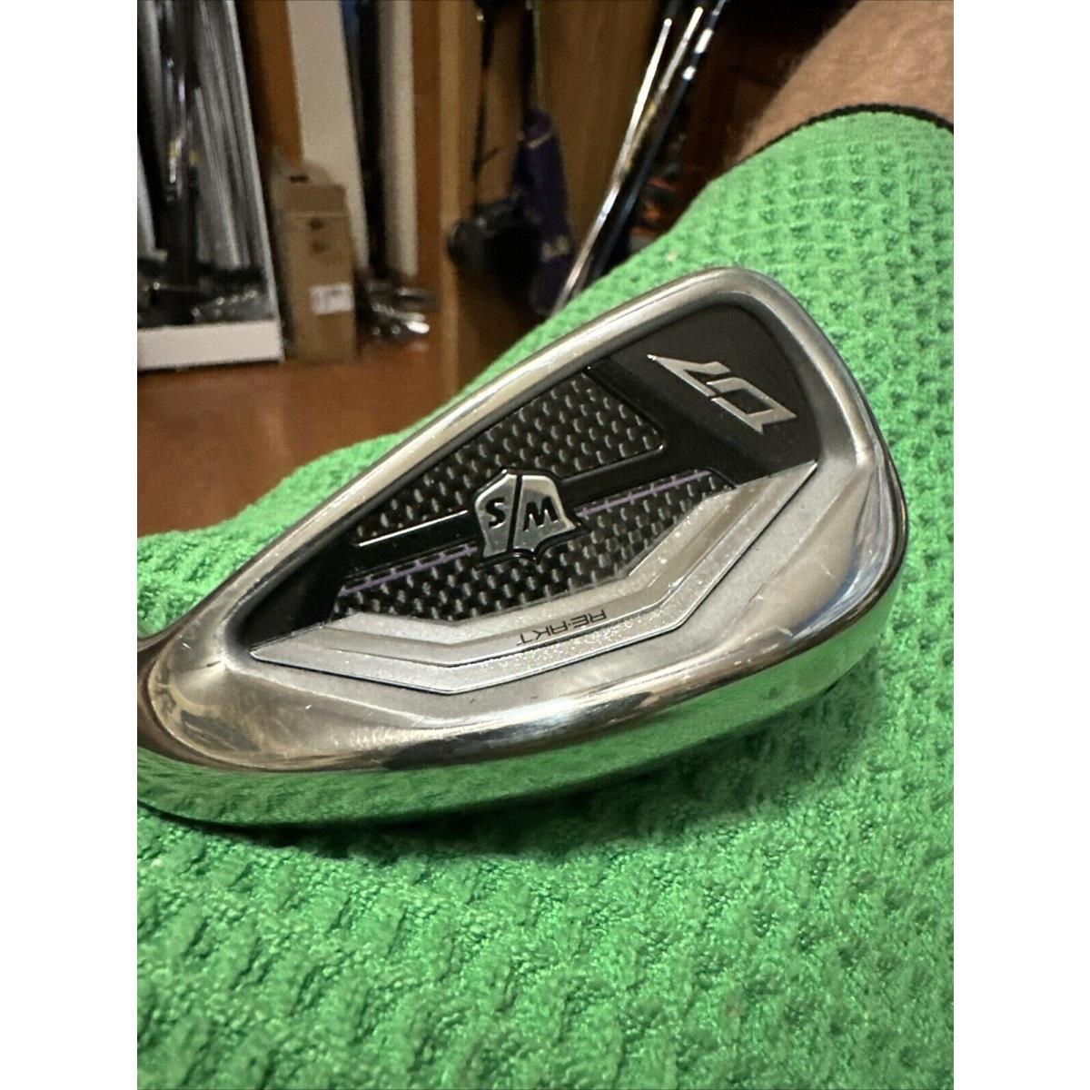 Wilson Staff D7 Demo /fitting 7 Iron Catalyst 80 6.0 Stiff Flex Graphite