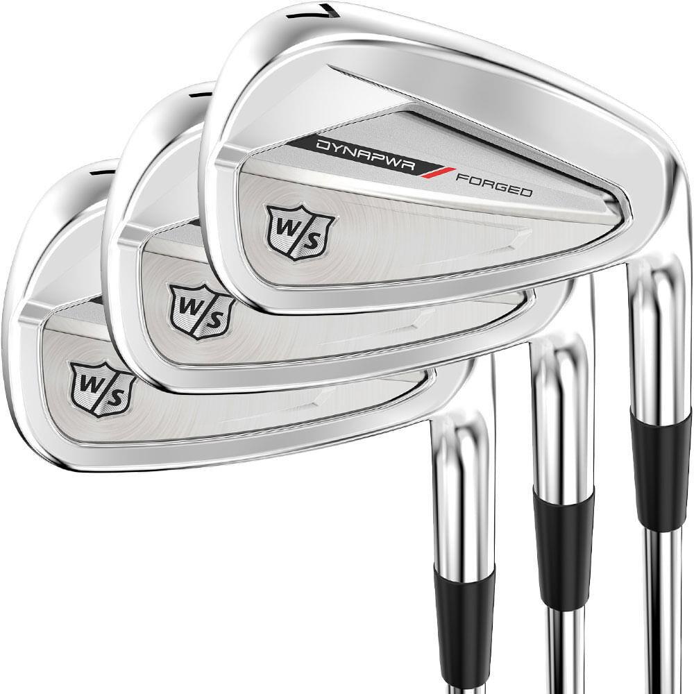 Men`s Wilson Dynapower Forged Iron Set - RH 5-PW GW S Tour Lite 95