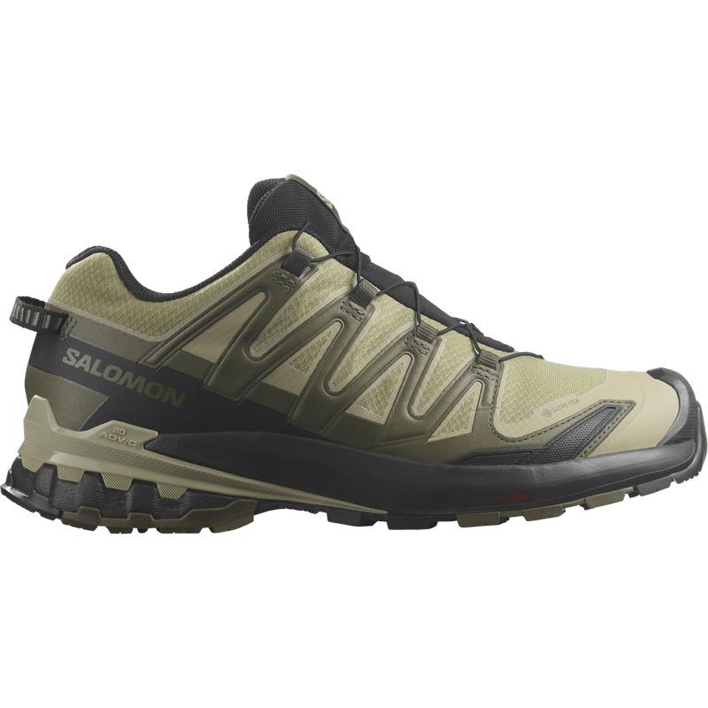 Salomon Men`s XA Pro 3D V9 Gore-tex Trail Running Shoe Dried Herb/black/olive Ni