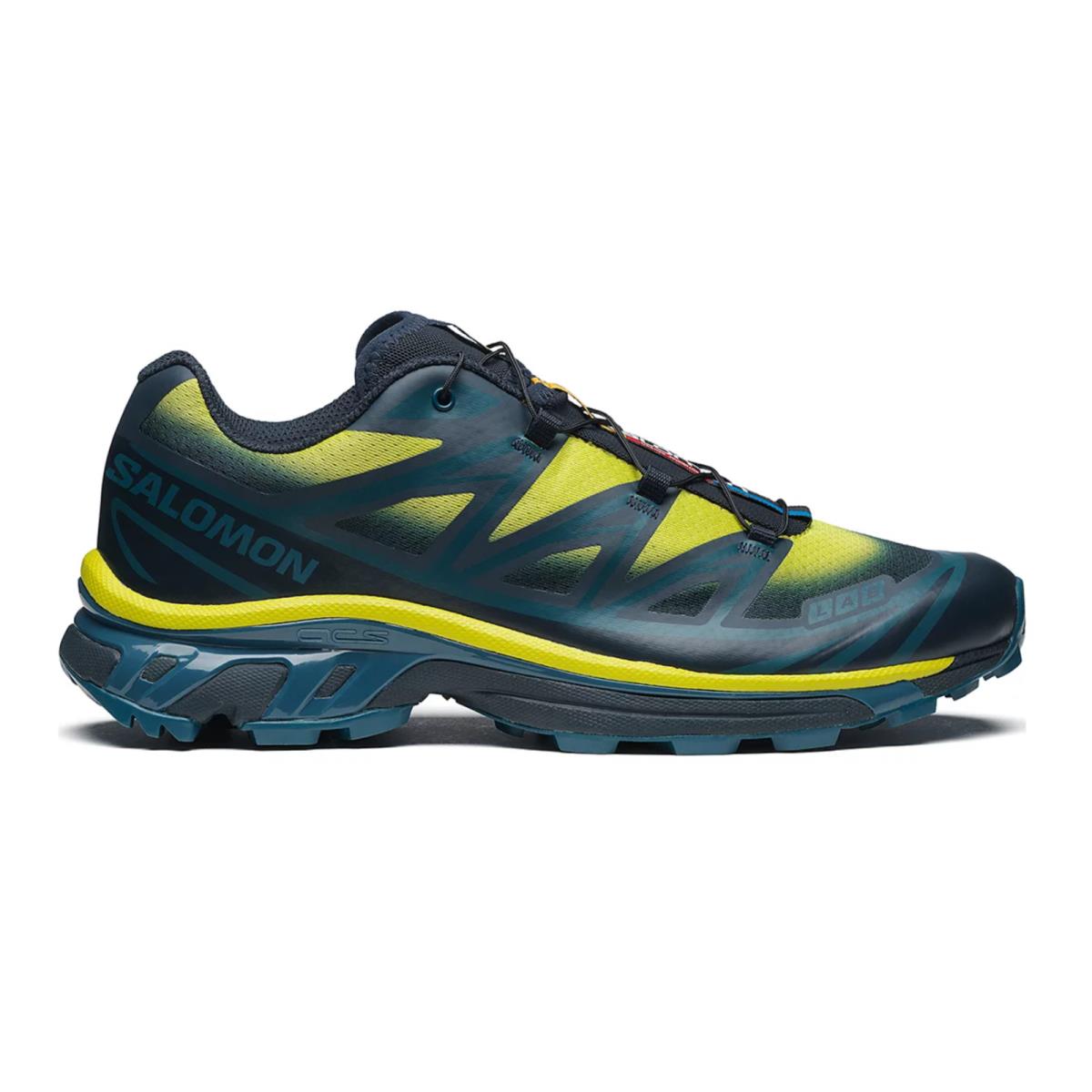 Salomon XT-6 Skyline Adv S-lab Men`s 12 Carbon Lime Rare Color 474404