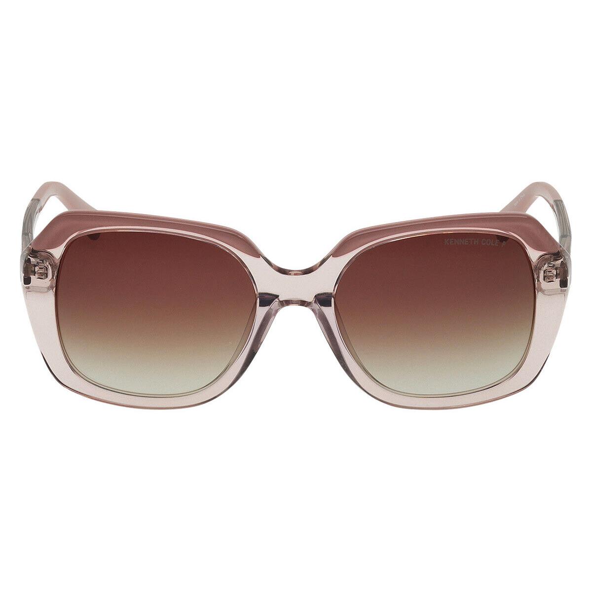 Kenneth Cole KC00057 Sunglasses Women Shiny Light Pink 56mm