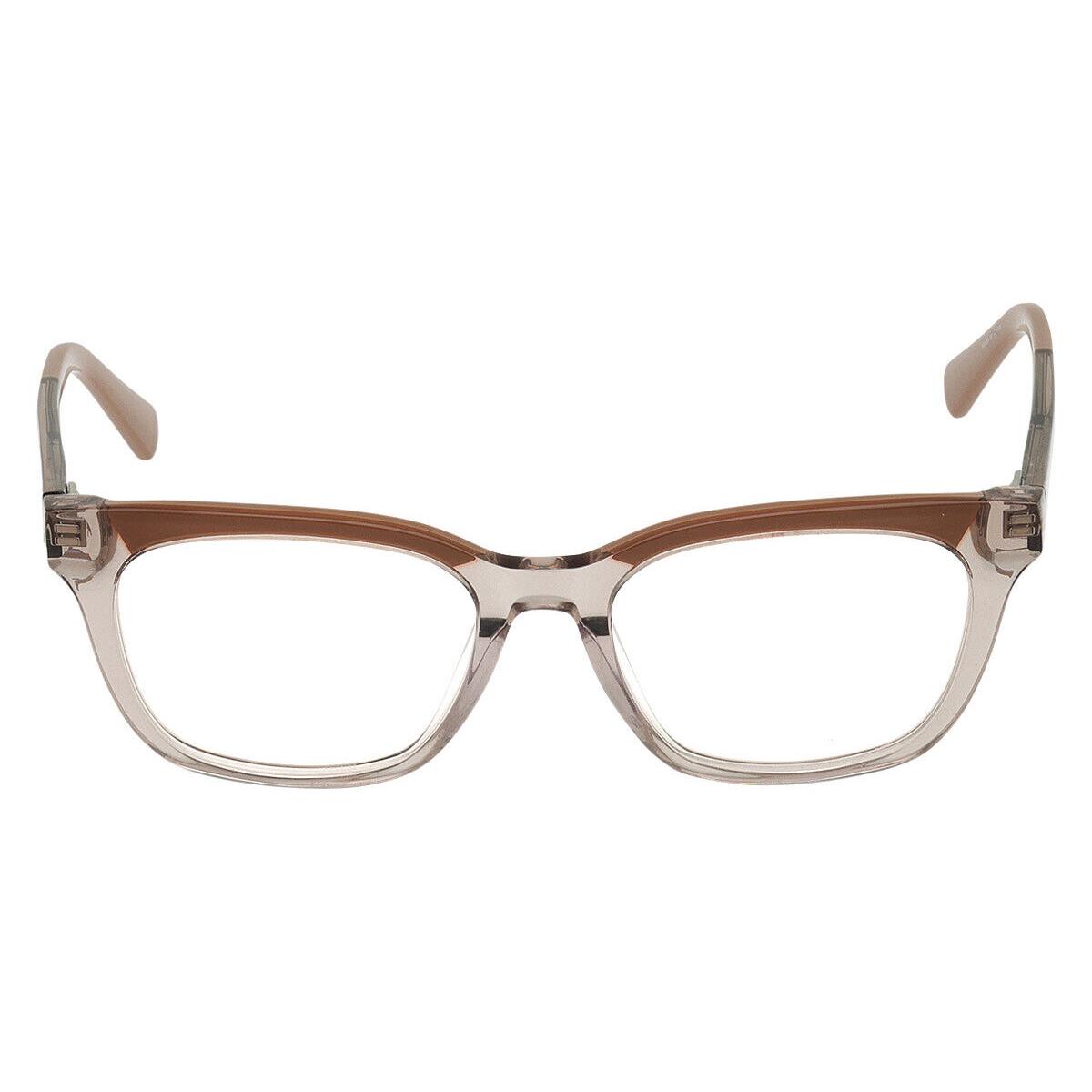 Kenneth Cole KC50011 Eyeglasses Women Shiny Beige 50mm