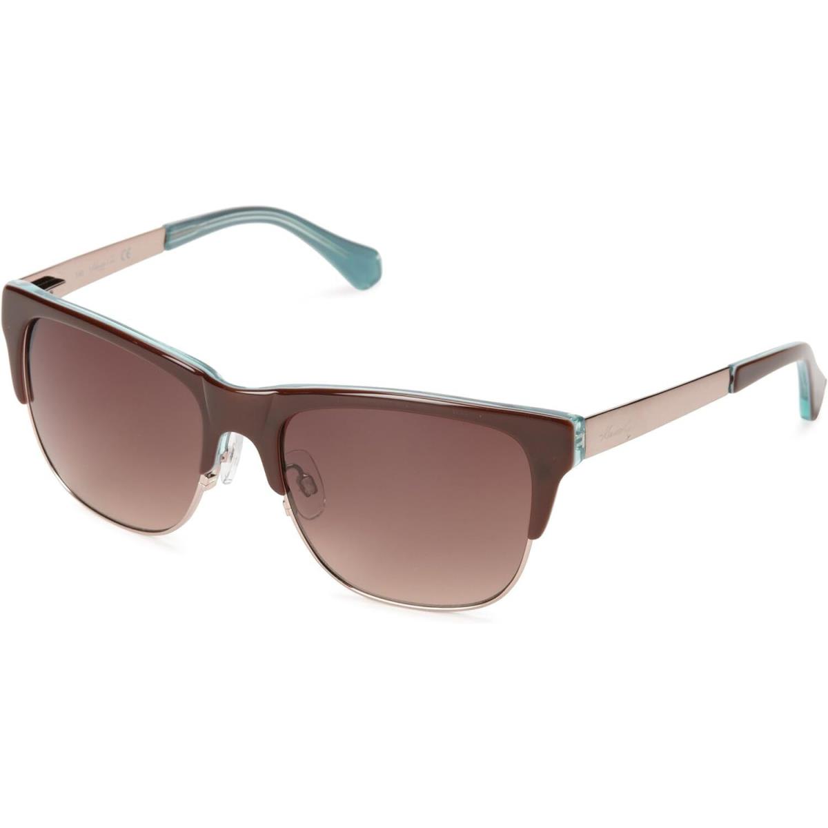 Kenneth Cole York Women`s Kc7103W5450f Round Sunglasses Dark Brown