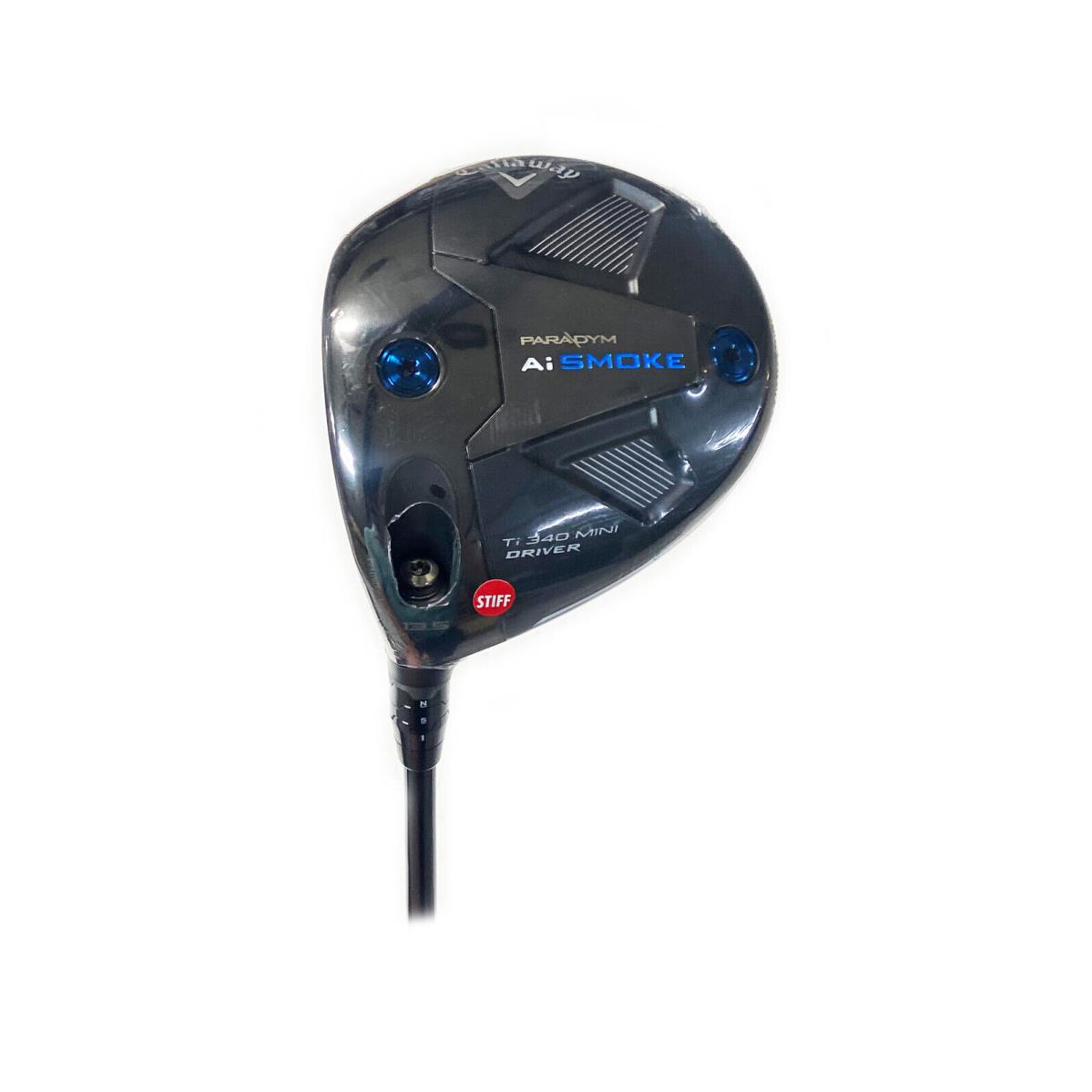 LH Callaway Paradym Ai Smoke Ti 340 13.5 Mini Driver Denali 60 Stiff Flex