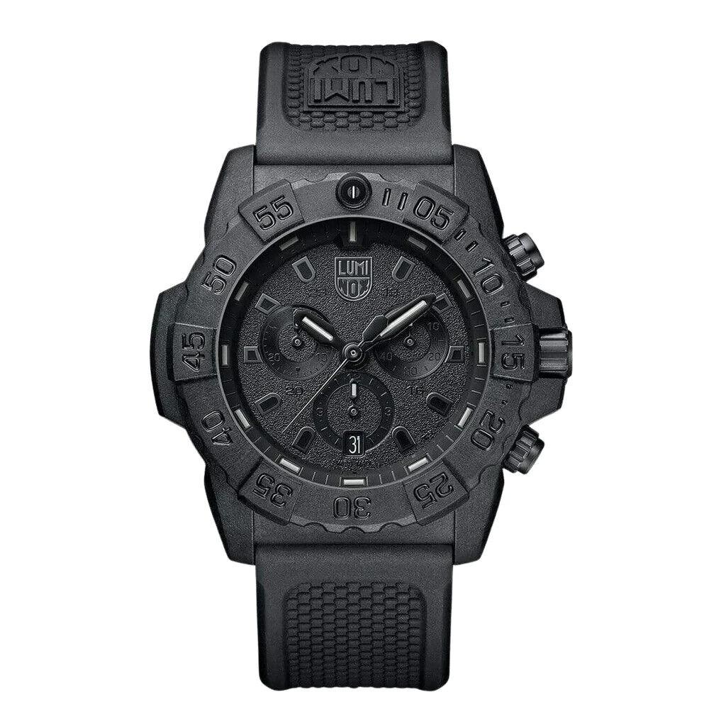 Luminox Navy Seal 45MM Chronograph Black Dial Men`s Watch XS.3581.BO