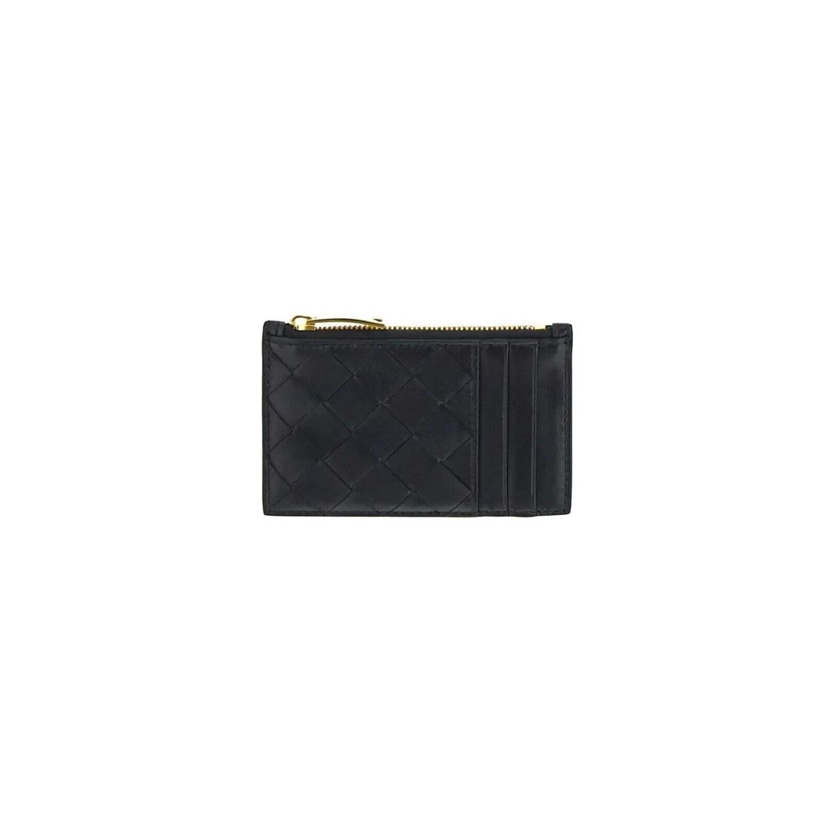 Bottega Veneta Women`s Intrecciato Zipped Card Case