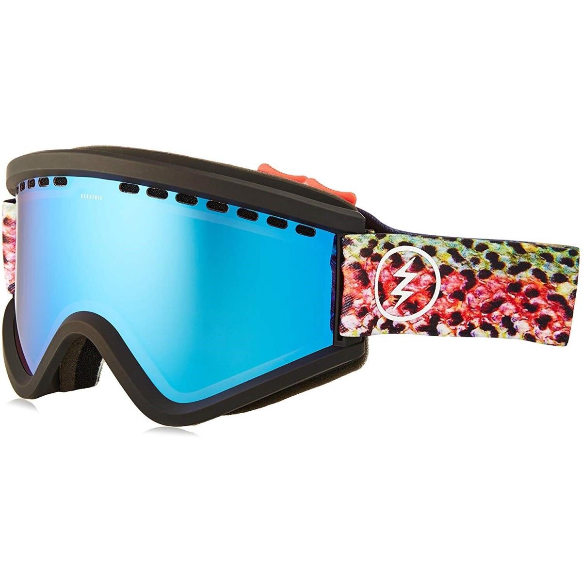 Electric Eyewear 166982 Mens Egv Winter Sports Goggles Trout/brose/blue Chrome