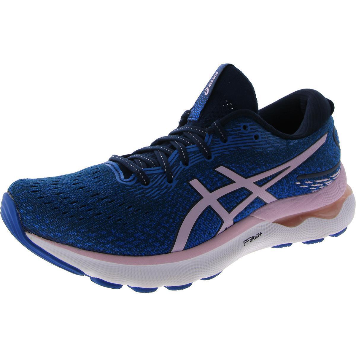 Asics Womens Gel-nimbus 24 Platinum Running Training Shoes Sneakers Bhfo 6616