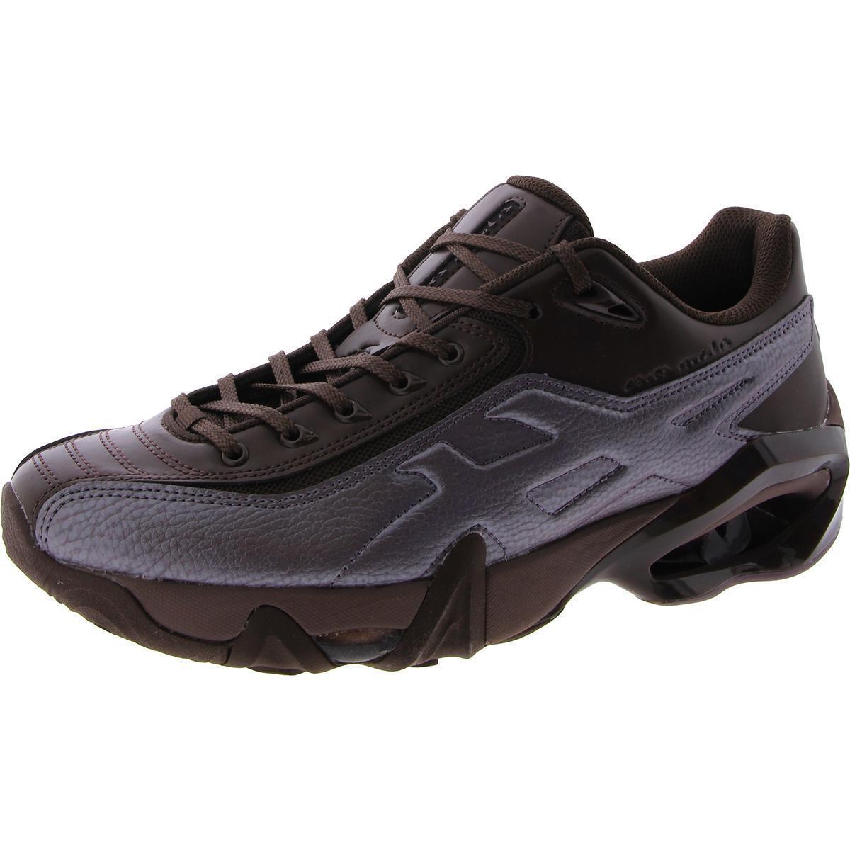 Asics Mens Lace-up Padded Insole Trainers Running Training Shoes Bhfo 2347 - Java/Pewter Purple