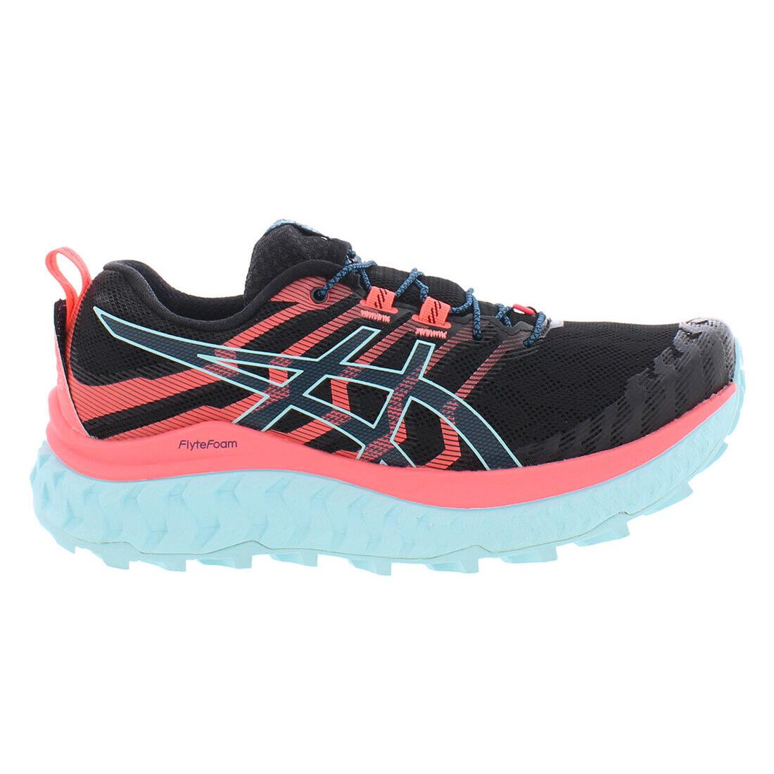 Asics Trabuco Max Womens Shoes - Black/Red/Blue, Full: Black/Red/Blue