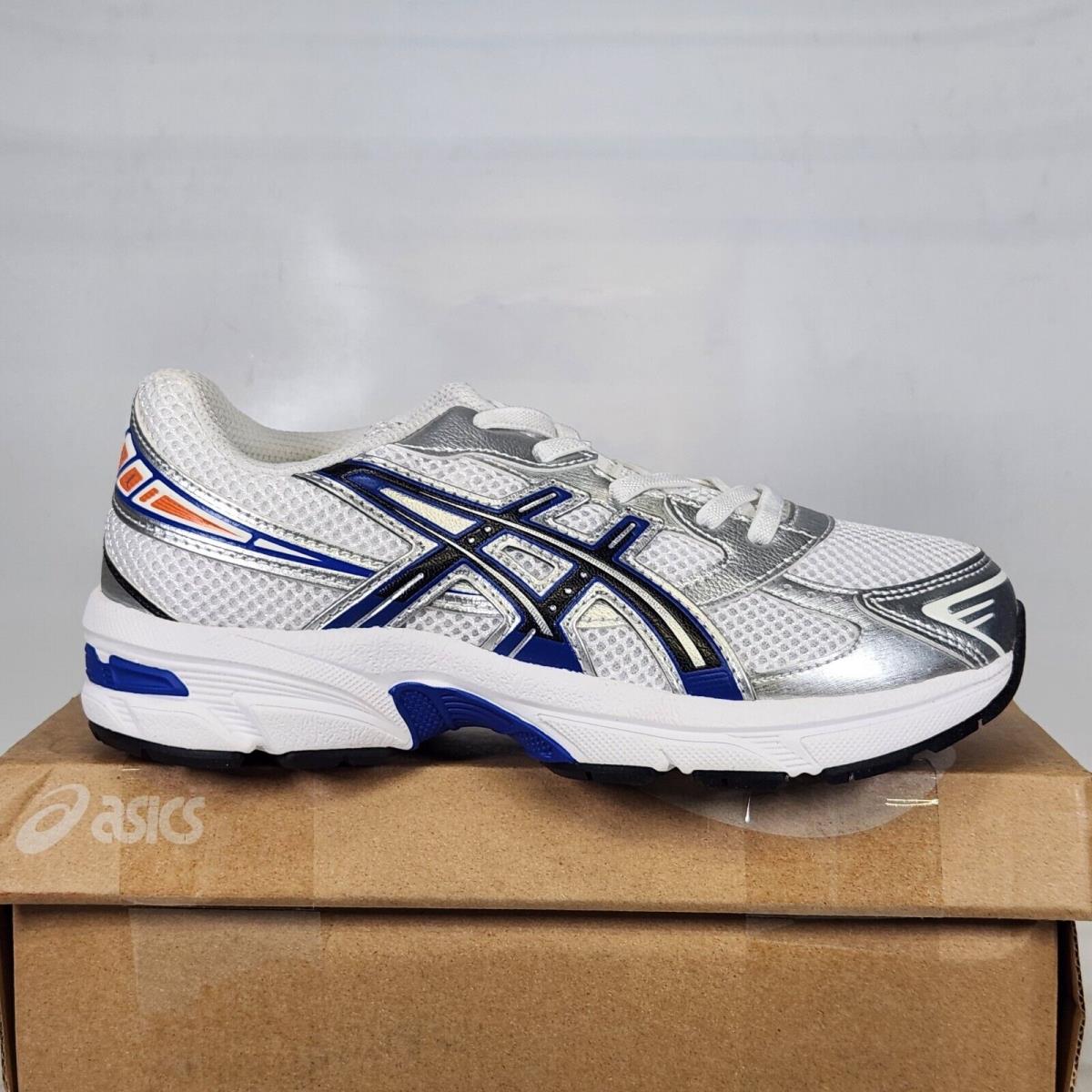 Size 3 Big Kids - Asics Gel-1130 PS - White / Prussian Blue