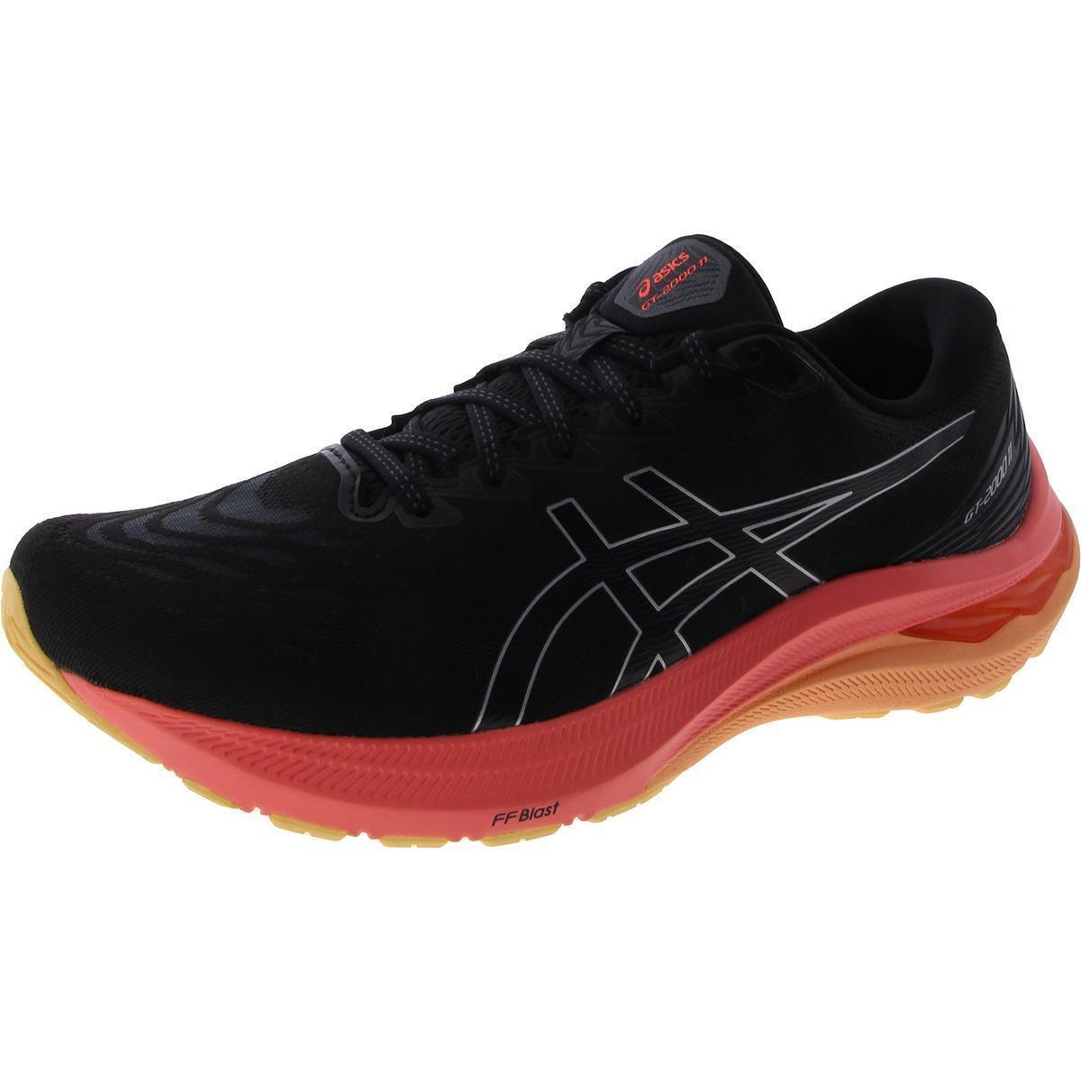 Asics Womens GT-2000 11 Black Running Training Shoes 10 Wide C D W Bhfo 3640