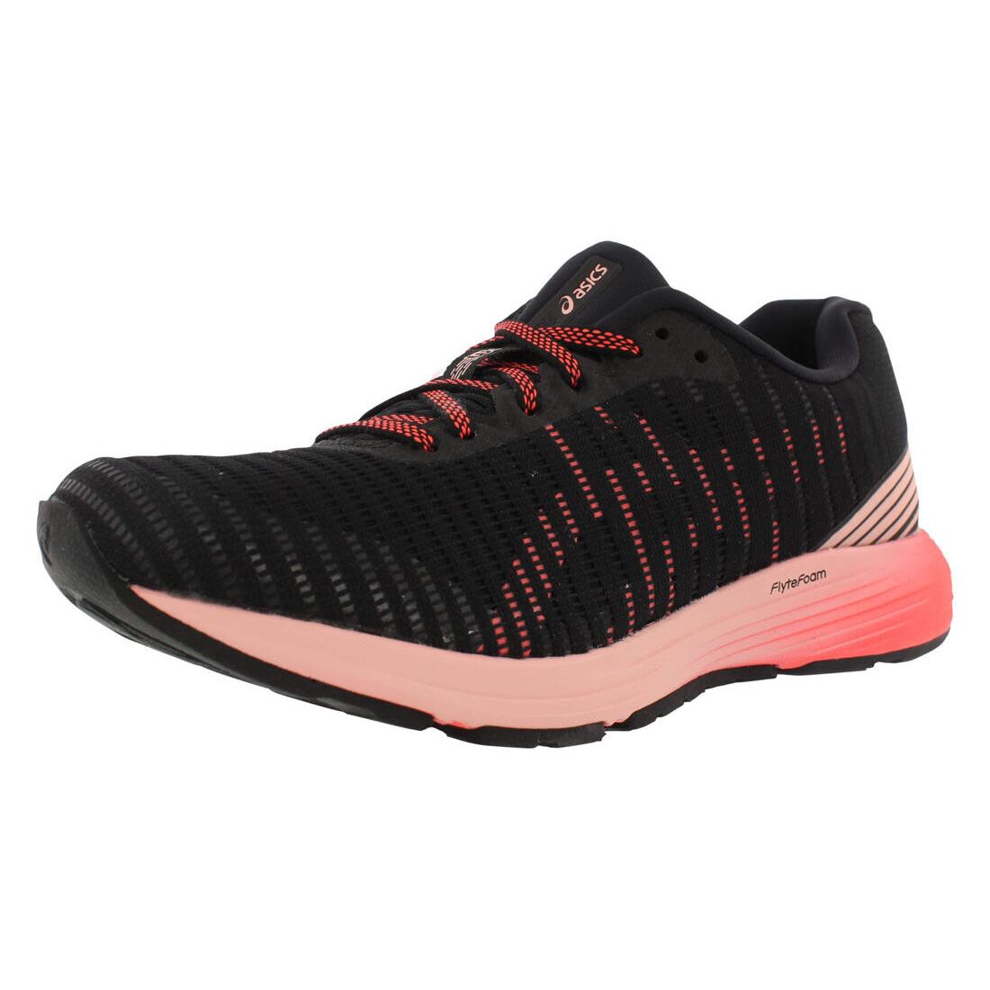 Asics Dynaflyte 3 Running Womens Shoes Size 11 Color: Black/flash Coral