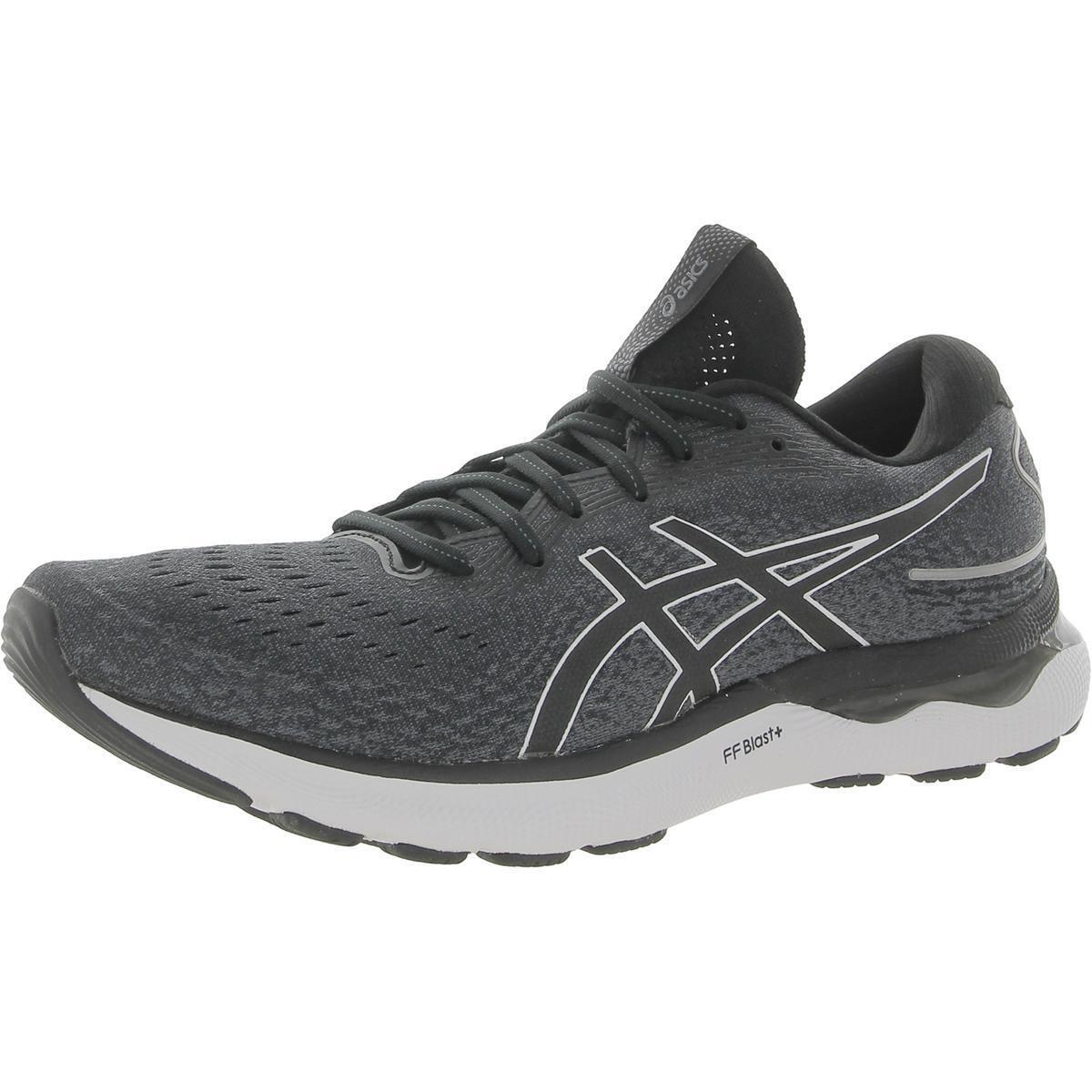 Asics Mens Gel-nimbus 24 Black Running Shoes Sneakers 10 Medium D Bhfo 8207