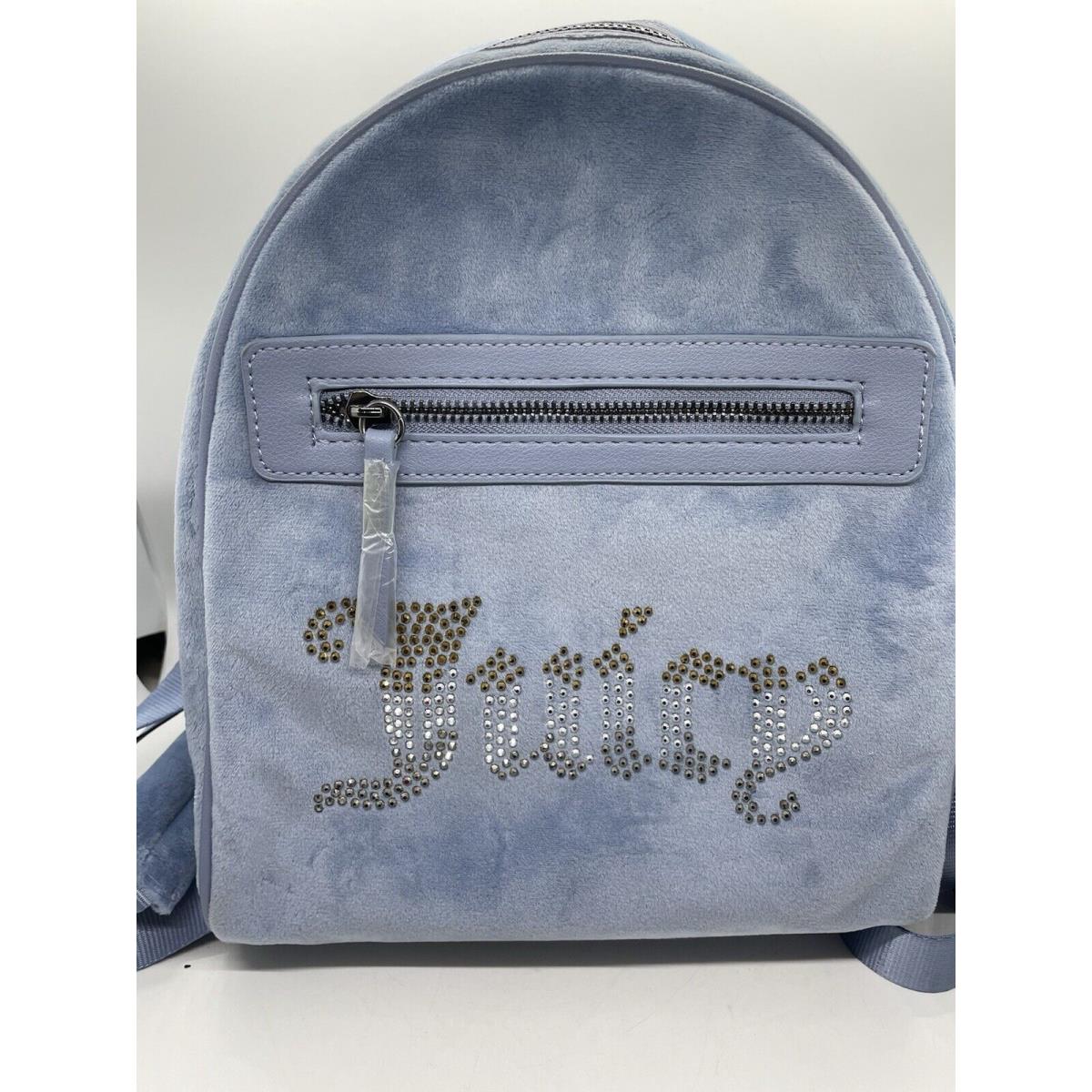 Blue Heritage Backpack Juicy Couture Soft Perfect For Winter W/ Tags