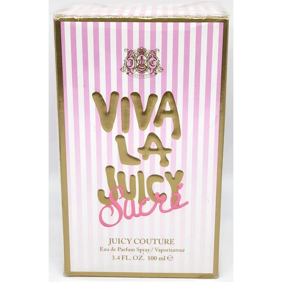 Viva La Juicy Sucre By Juicy Couture For Women Eau de Parfum Spray 3.4 fl oz