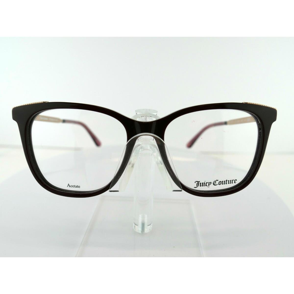 Juicy Couture JU 211 Lhf Burgundy 53-17 140 W/case Eyeglass Frames