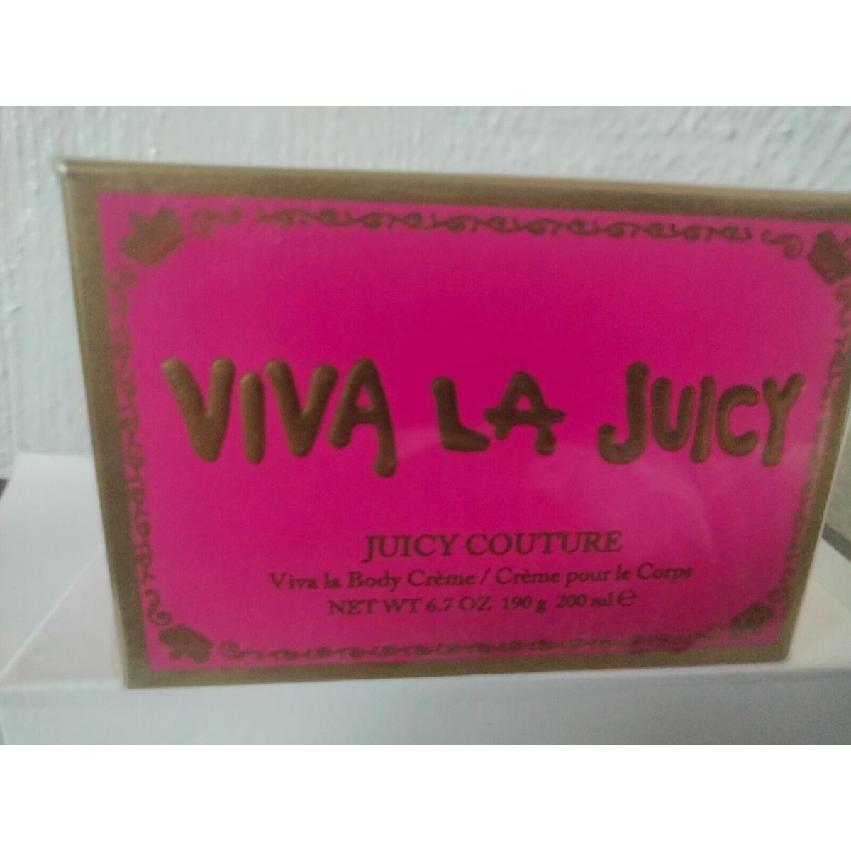 Viva LA Juicy Juicy Couture 6.7 Oz/ 200 ML Body Cream For Women