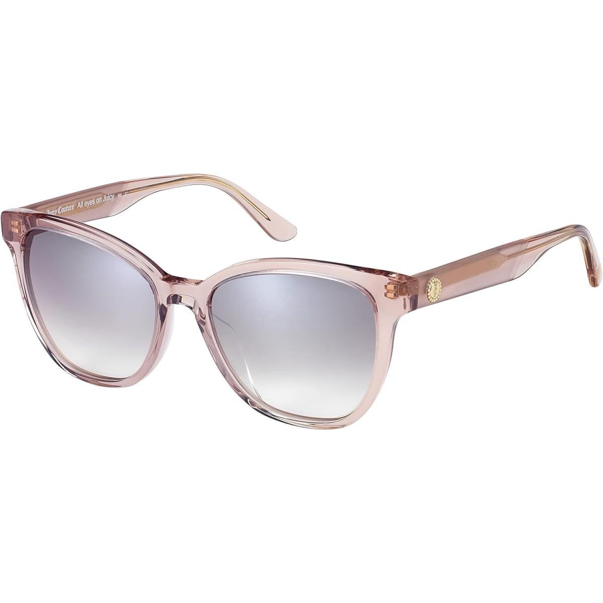 Juicy Couture Women`s Ju 603/S Crystal Pink/brown Shiny Silver Mirrored