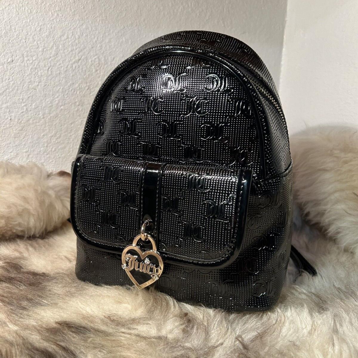 Juicy Couture Simply Perfect Backpack - Liquorice Black Gold