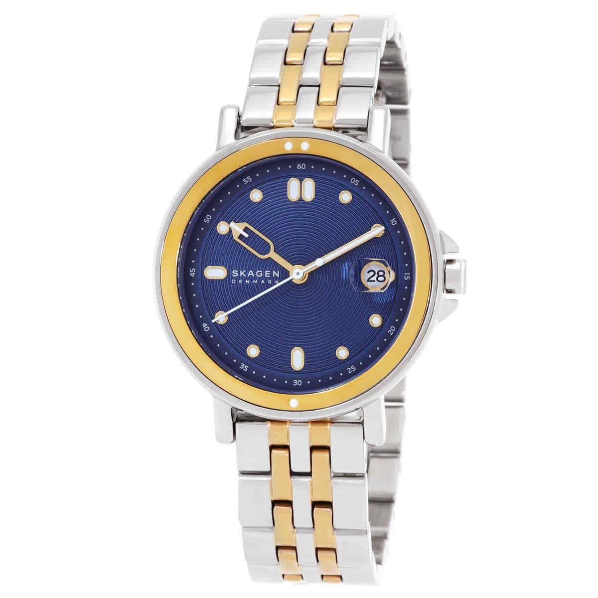 Skagen Signatur Lille Sport Quartz Blue Dial Ladies Watch SKW3137