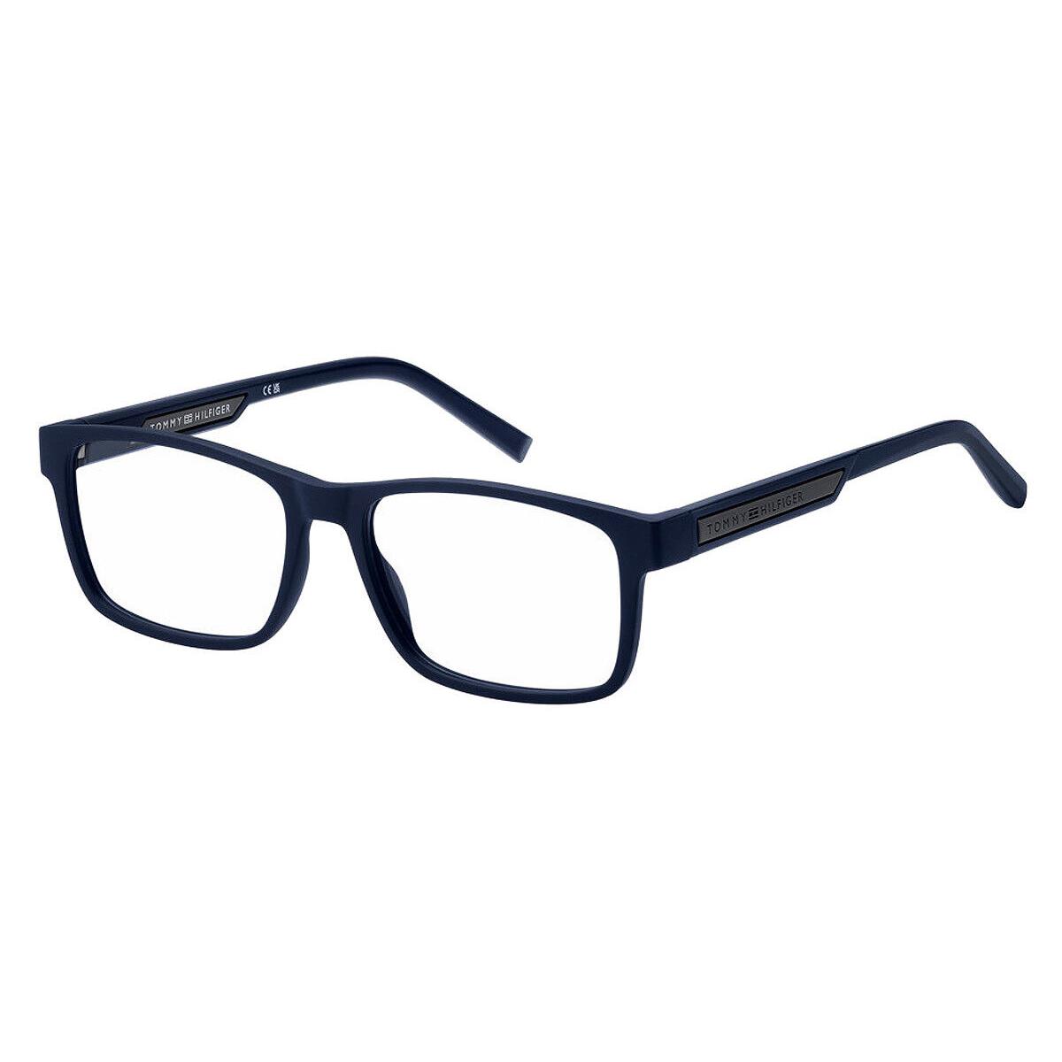 Tommy Hilfiger TH 2091 Eyeglasses Men Matte Blue 52mm