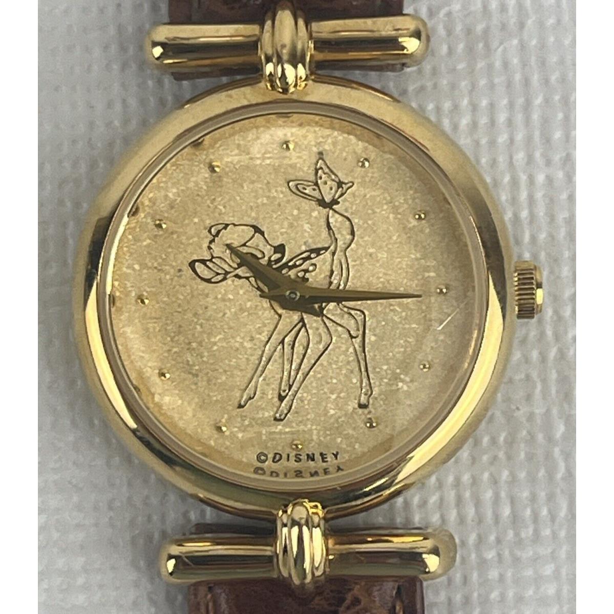 Disneyana-watch-fossil-disney Store Watch Coll.club-ds 42-Bambi-1992-93