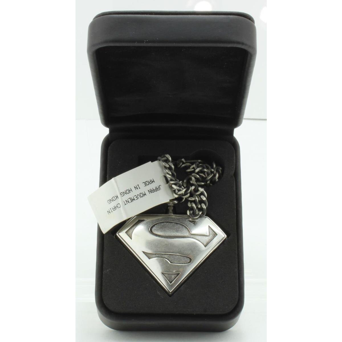 Fossil - DC Classic Superman S-shield Pocket Watch - 2001