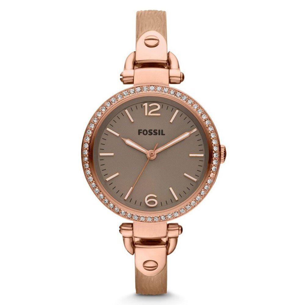 Fossil Georgia Metallic Brown Ladies Watch ES3236