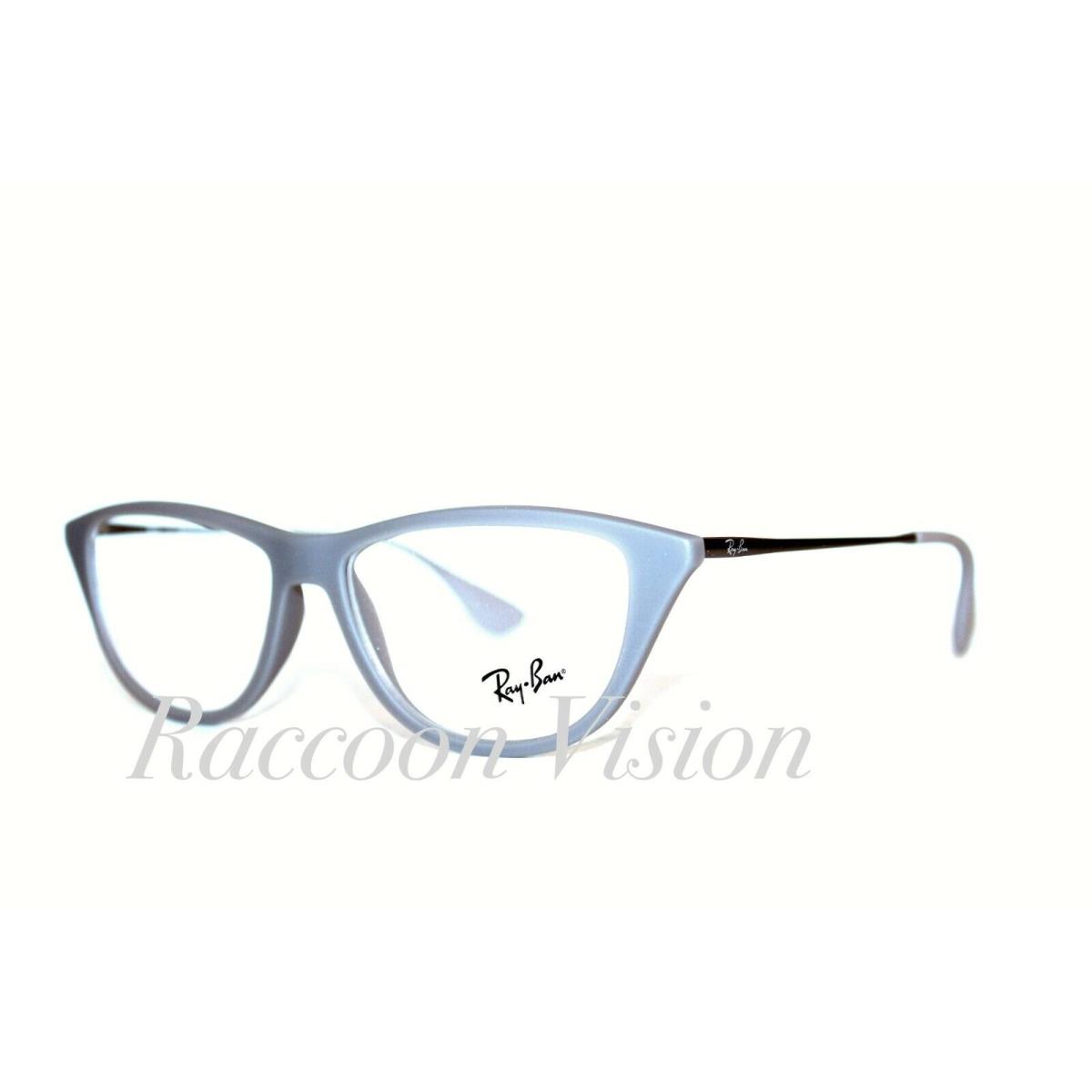 Ray Ban RB 7042 5469 Matte Gray Rubber Eyeglasses RX 52-14-140 MM