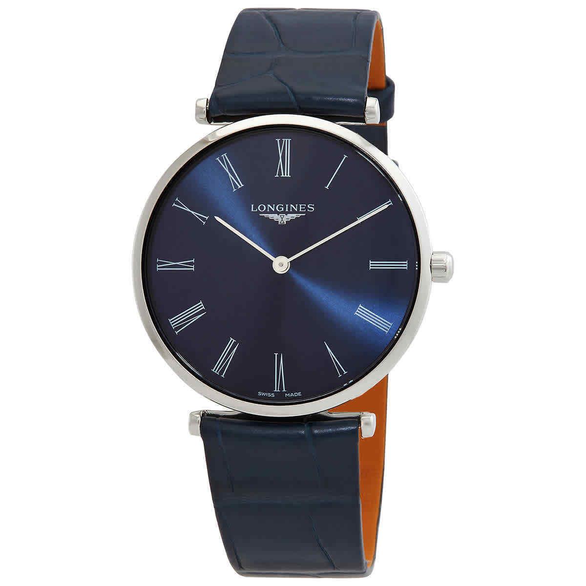 Longines La Grande Quartz Blue Dial Unisex Watch L4.866.4.94.2