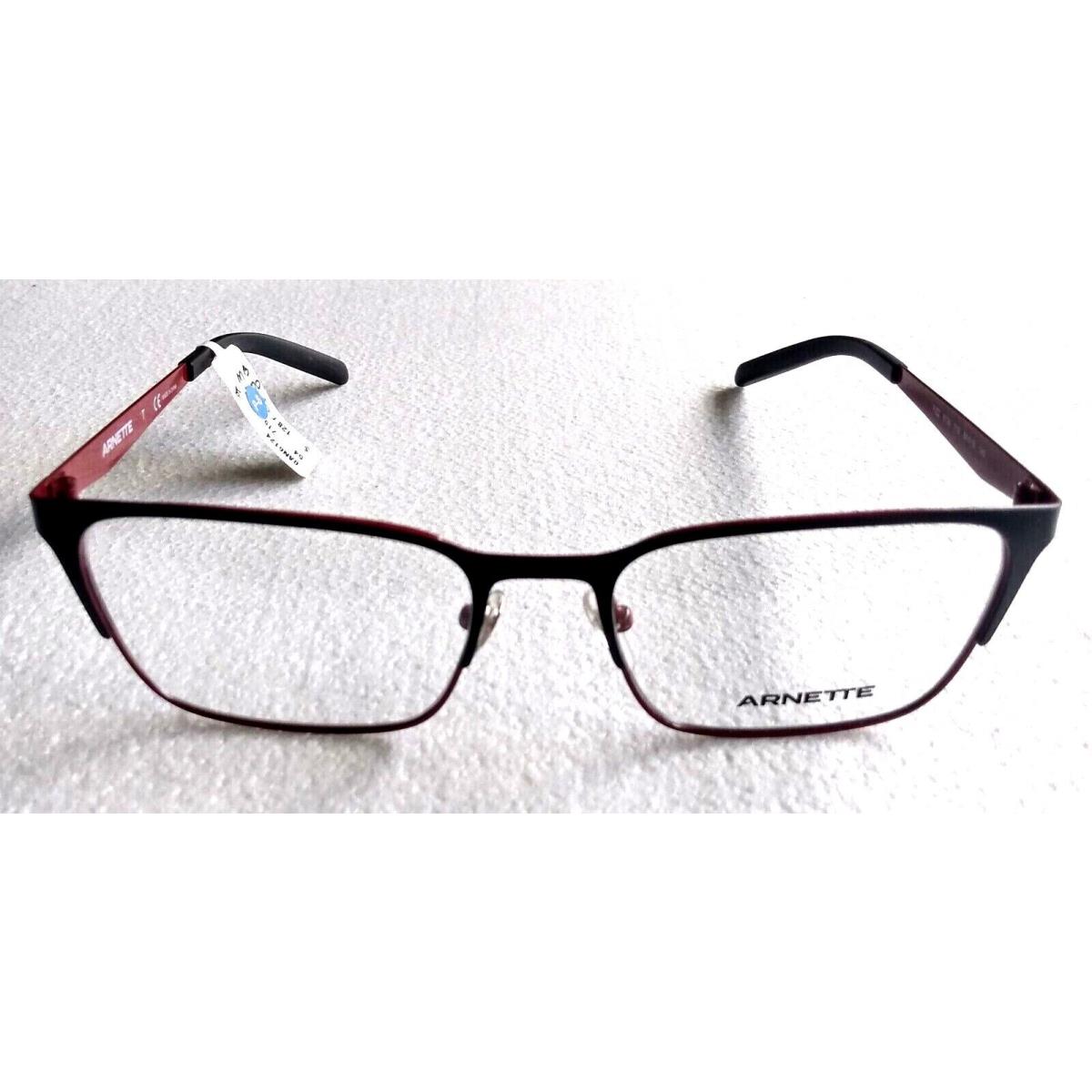 Mens Glasses /color/model Arnette Eyeglass Frames Sunglasses 54-18-145/Matte-Black Red/Fizz/Metal