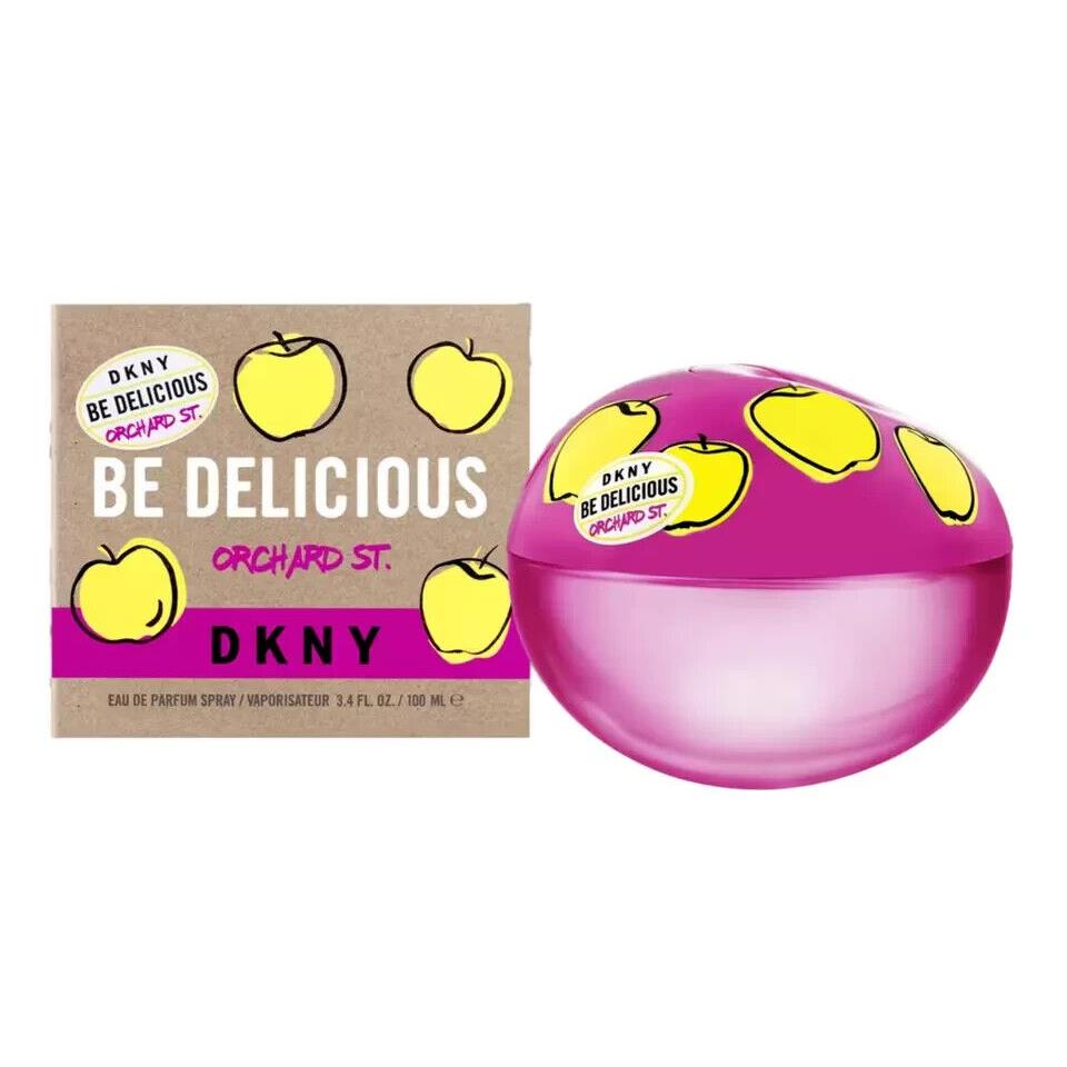 2023-DKNY BE Delicious Orchard ST.-EDP-SPRAY-3.4 OZ-100 Ml-authentic-italy