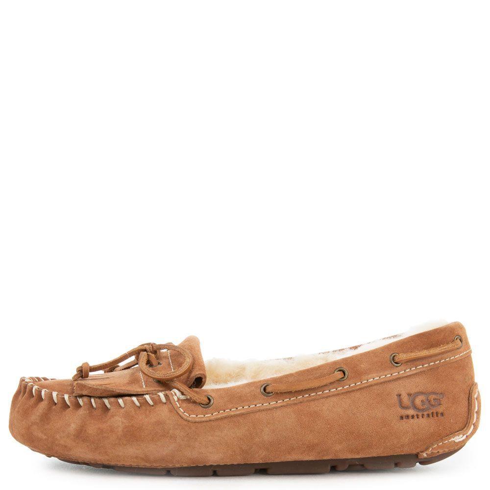 Women Ugg Meena 1003739 Chesnut Flat Shoes