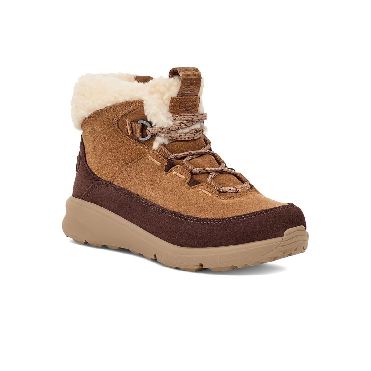 Children Unisex Hiking Ugg Kids Terretrail Cozy Lace Little Kid/big Kid - Chestnut