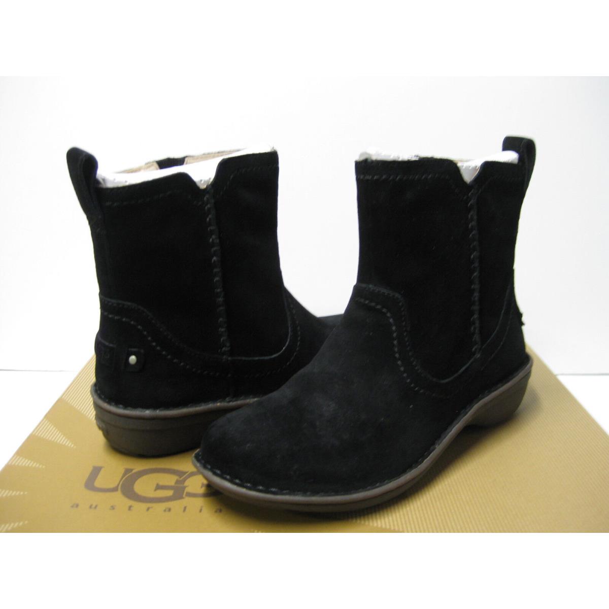 Ugg Neevah Women Boots Suede Black US 7 /uk 5.5 /eu 38 /jp 24