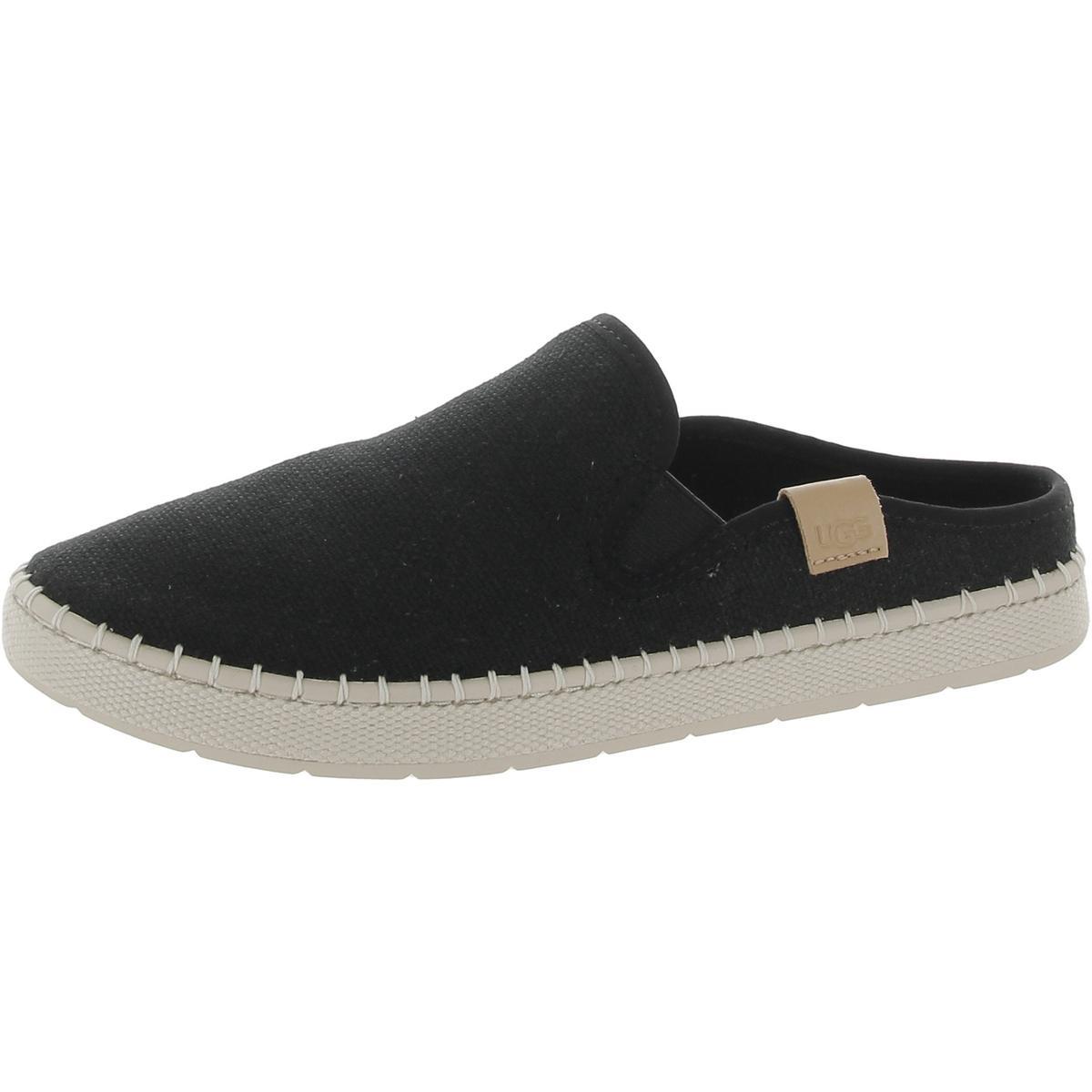 Ugg Womens Delu Woven Casual Flat Slip-on Sneakers Shoes Bhfo 9803 Black