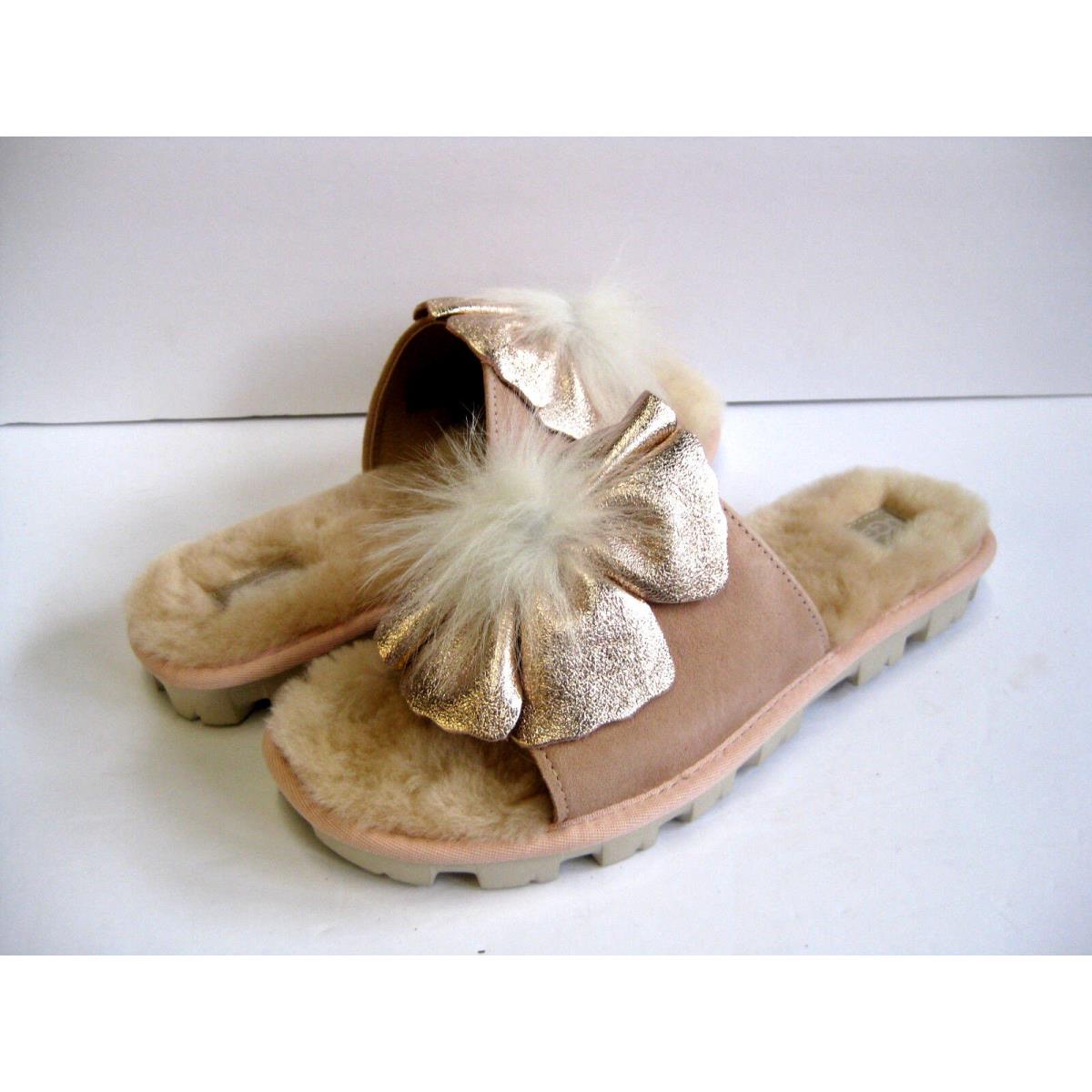 Ugg Pretty Women Slide Suede Rose Petal US 7.5 /uk 6 /eu 38.5 /jp 245