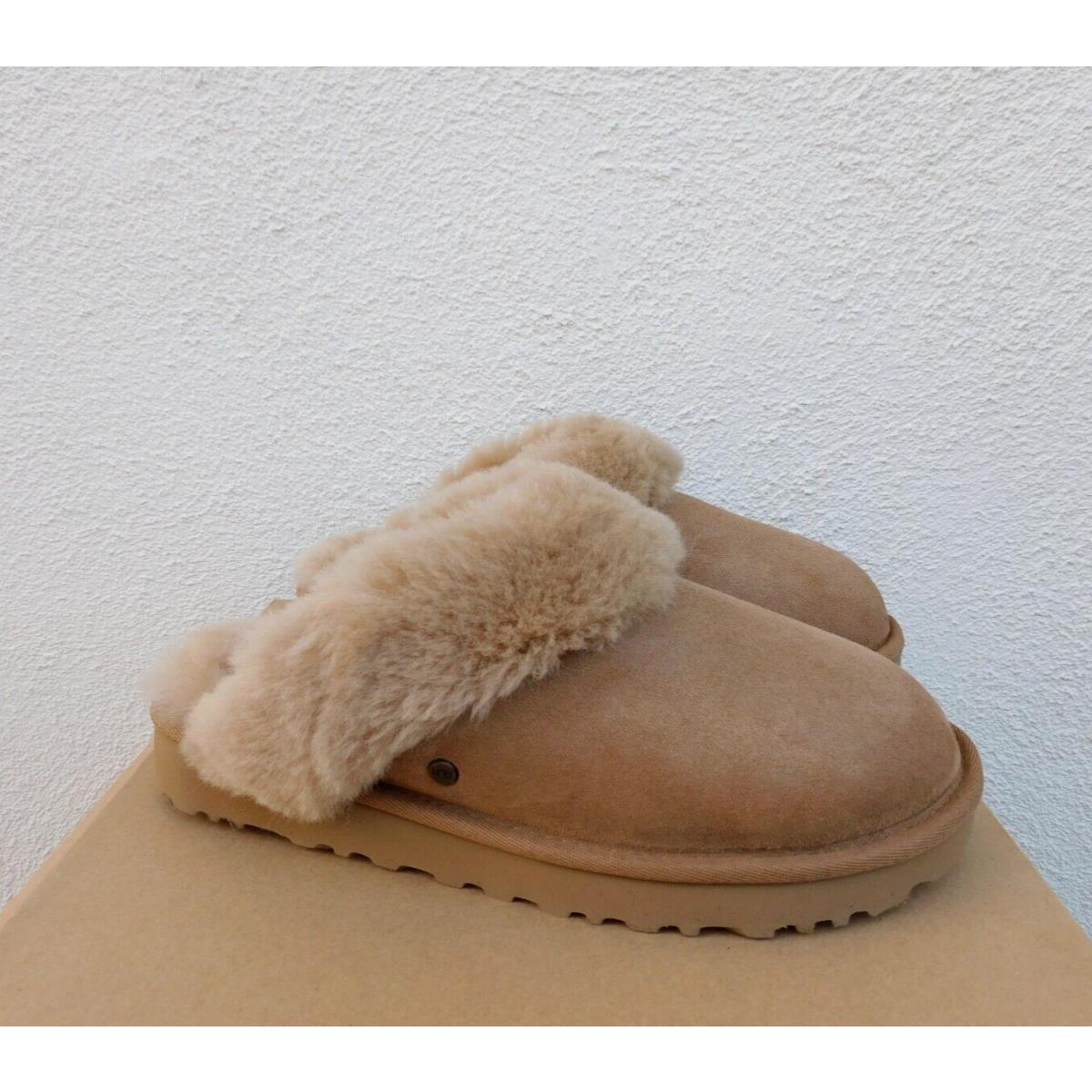 Ugg Classic Slipper II Suede/ Sheepskin Cuff Slippers Women US 5/ Eur 36