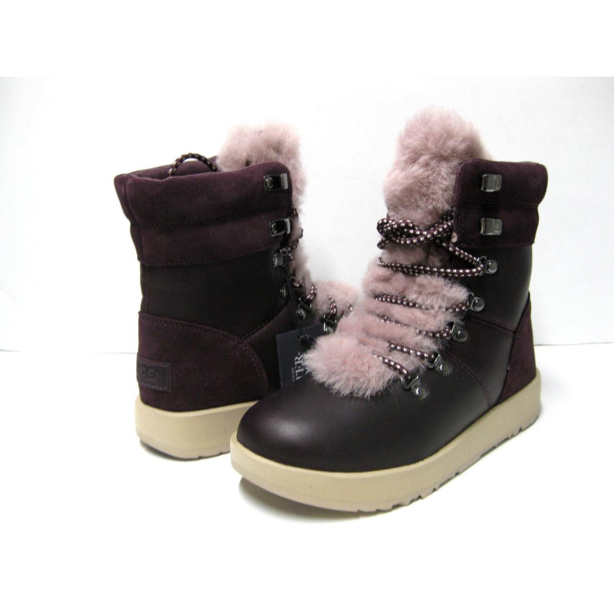 Ugg Viki Waterproof Women Short Boots Leather Port US 6.5 / UK 5 /eu 37.5 /JP235