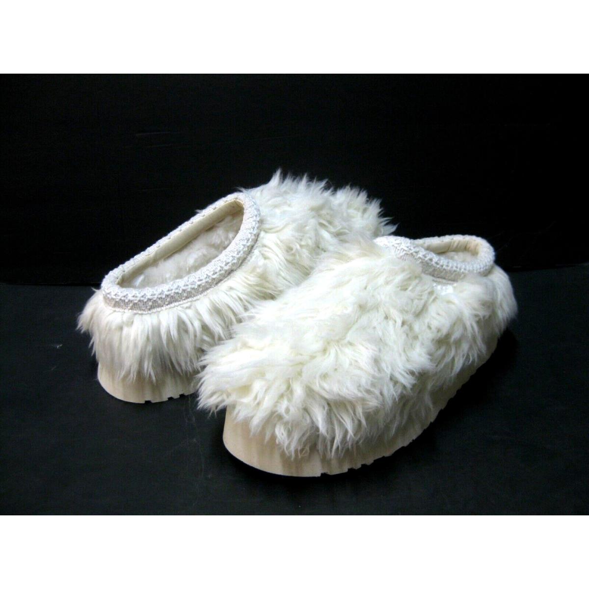 Ugg Fluff Momma Sugar Tasman Women Slipper White US 8 /uk 6 /eu 39