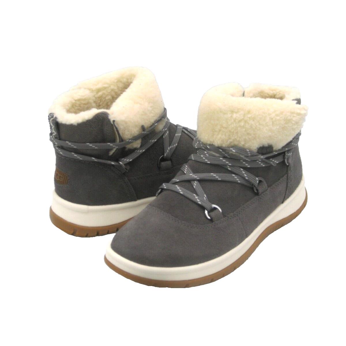 Ugg Lakesider Heritage Lace Women Sneaker Boots Charcoal US 8.5 /uk 6.5 /eu 39.5