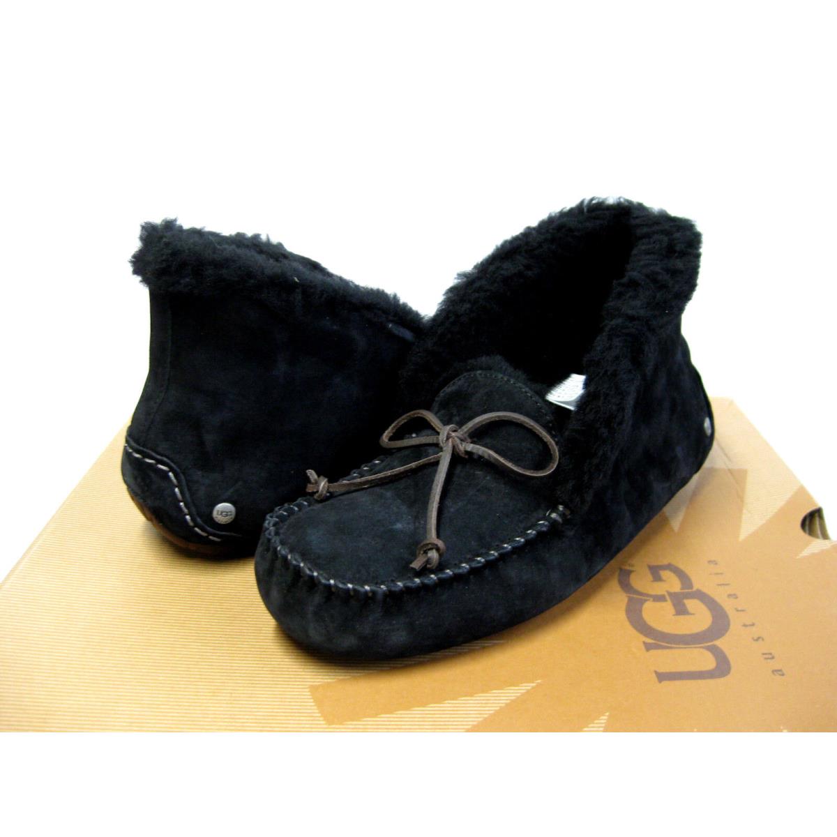 Ugg Alena Women Slipper Suede Black US 6 / UK 4.5 /eu 37 /jp 23